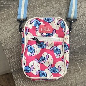 Disney Stitch Pink and Blue Crossbody Bag